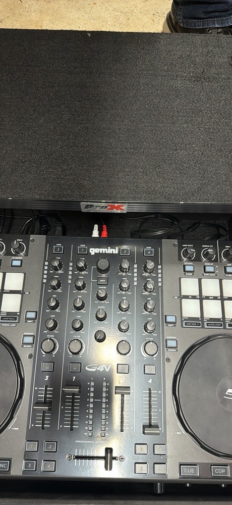 Gemini G4V with proX hard case w/laptop slider deck