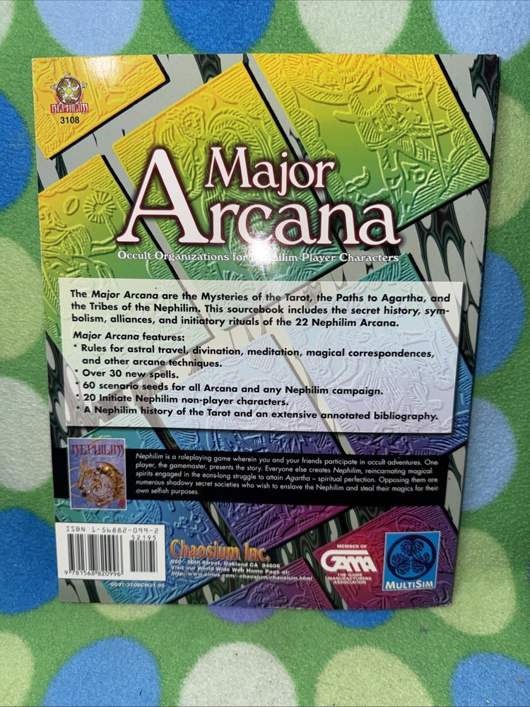 Nephilim RPG: Major Arcana Chaosium
