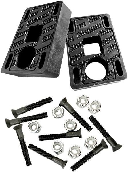 SLAPPY BIG BLOCKS RISERS W/HARDWARE 3/4" BLACK