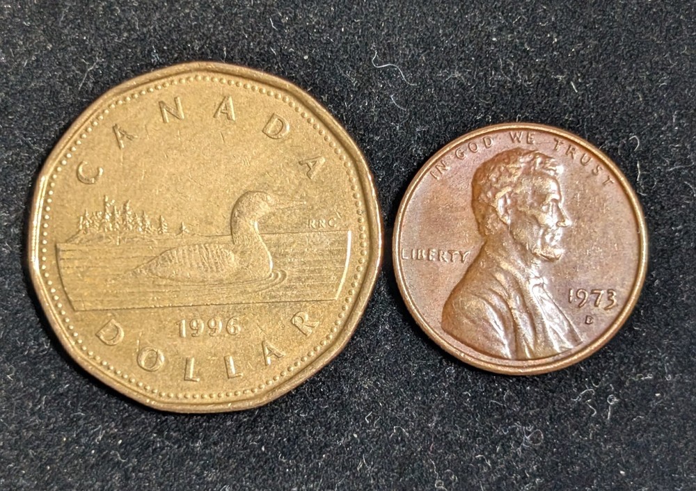 1996 Canada 1 Dollar Circulated KM# 186
