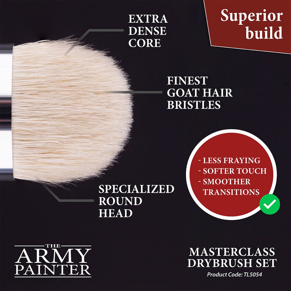Army Painter DRY BRUSH SET (3PCS)