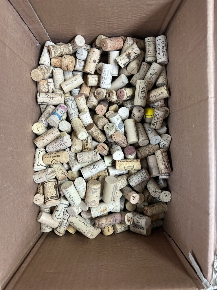 Box of Wine Corks