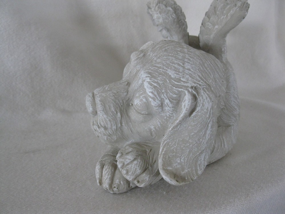Rainbow Bridge Dog Angel Statue