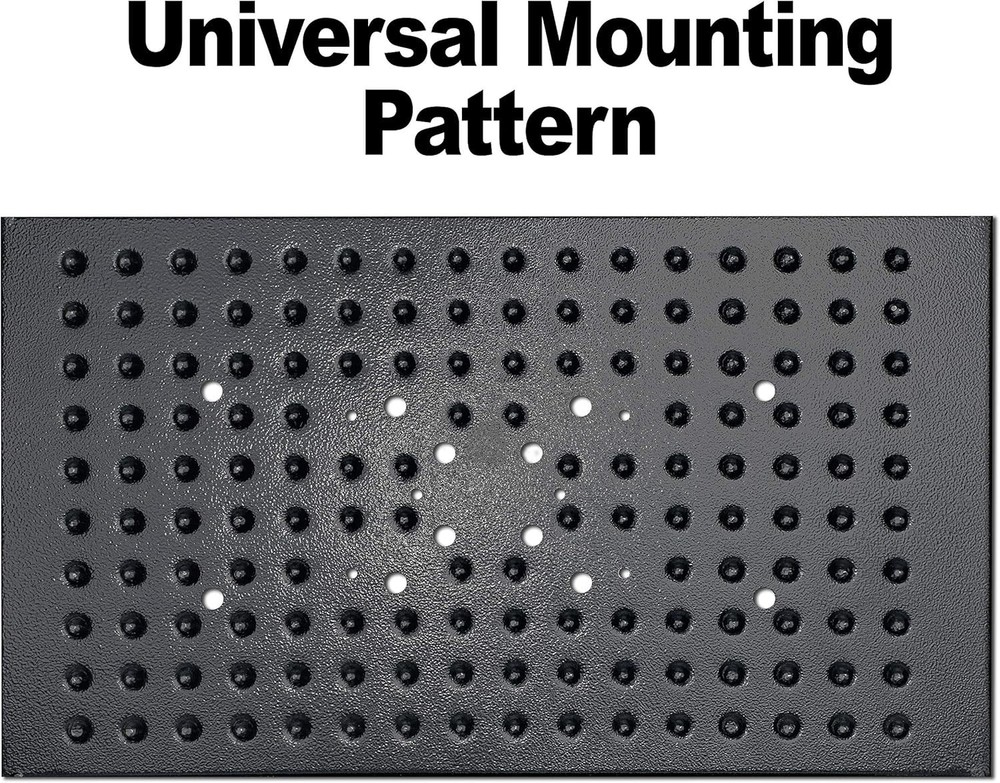 Locking Curbside Mailbox, Black Steel Construction