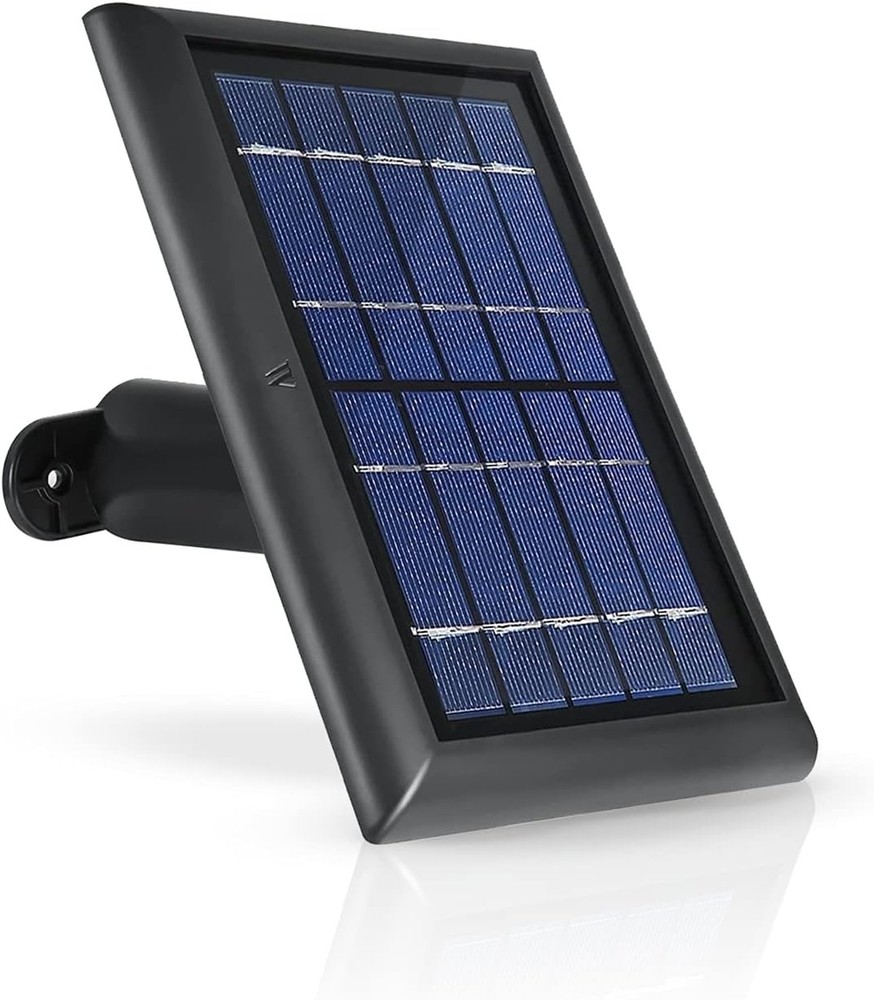 High-Efficiency Solar Panel for Ring Cameras - 1-Pack, Black for Reliable Power