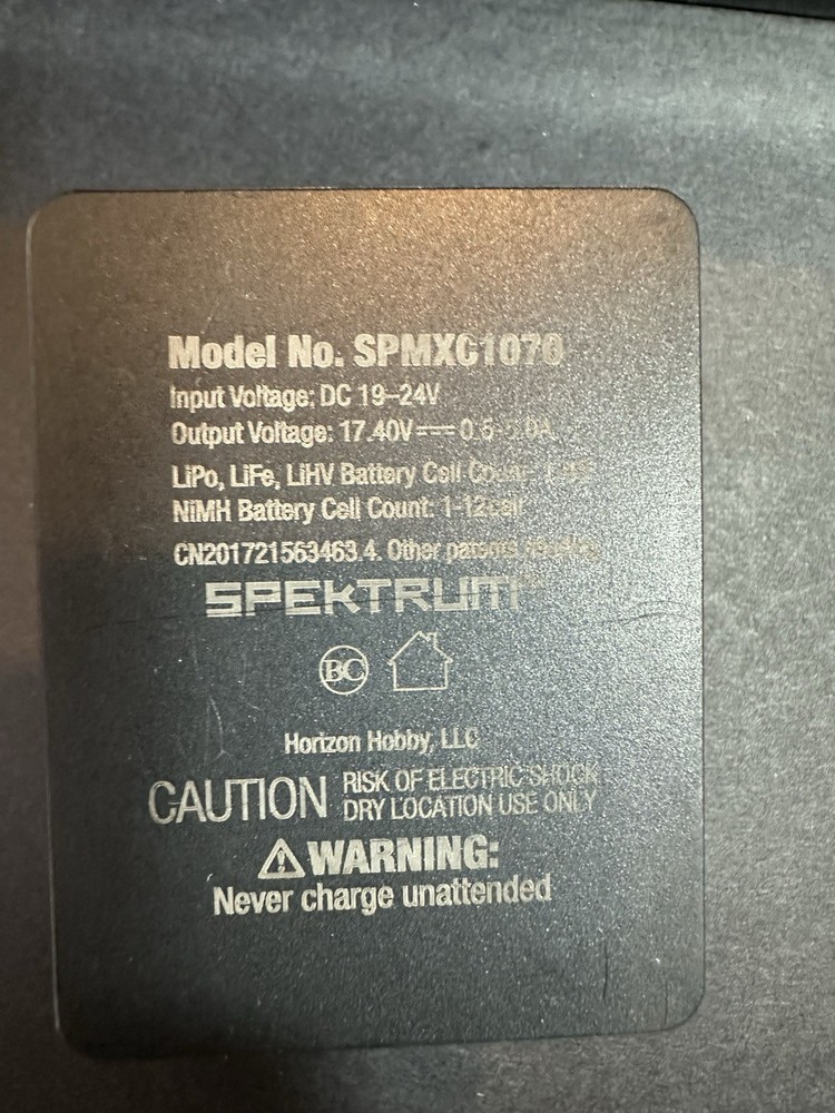 Spektrum Smart Tech Powerstage Charger Only- SPMXPS2