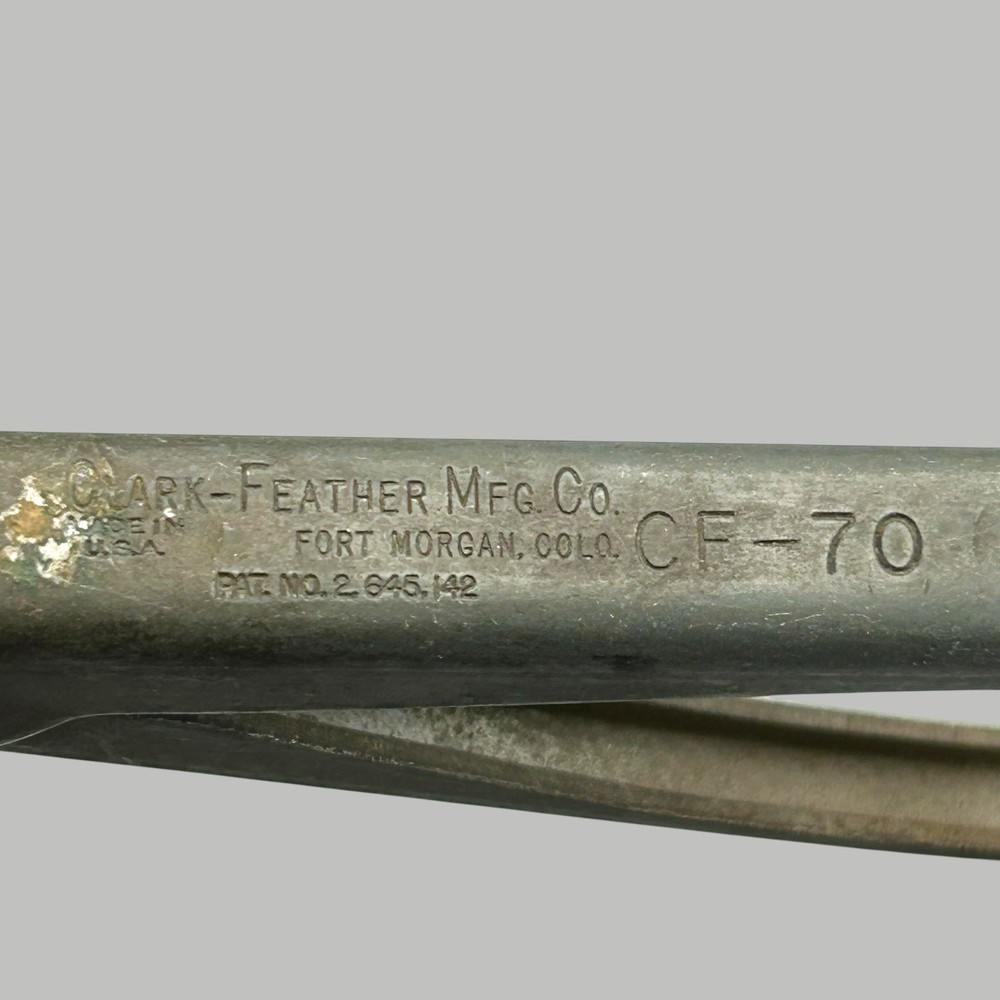 Clark-Feather Mfg. Co. CF-70 Spark Plug Gapping Spring-Loaded Pliers Ships Quick