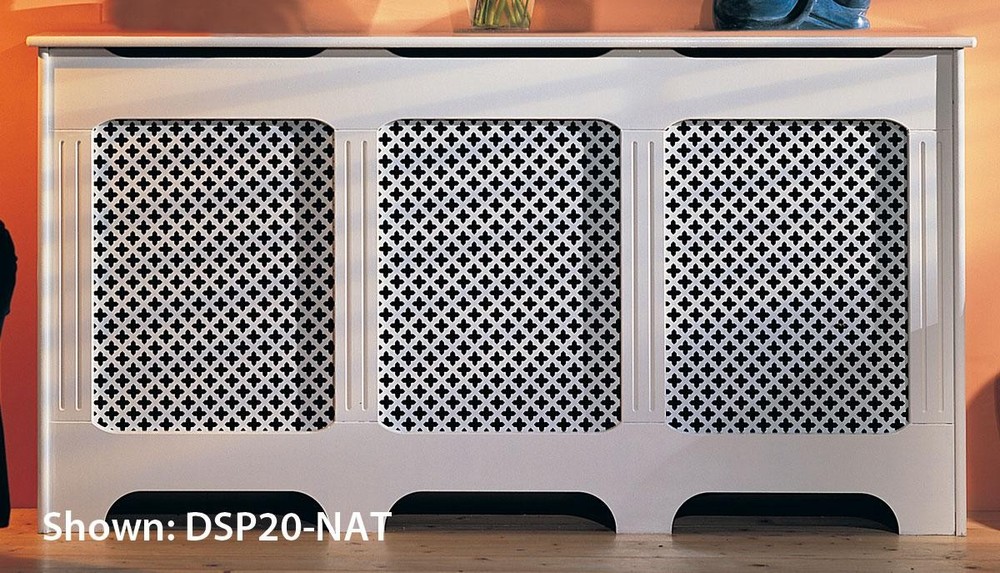 Outwater 6' x 2' Unfinished Decorative MDF Cabinet Panel Insert 42% Open