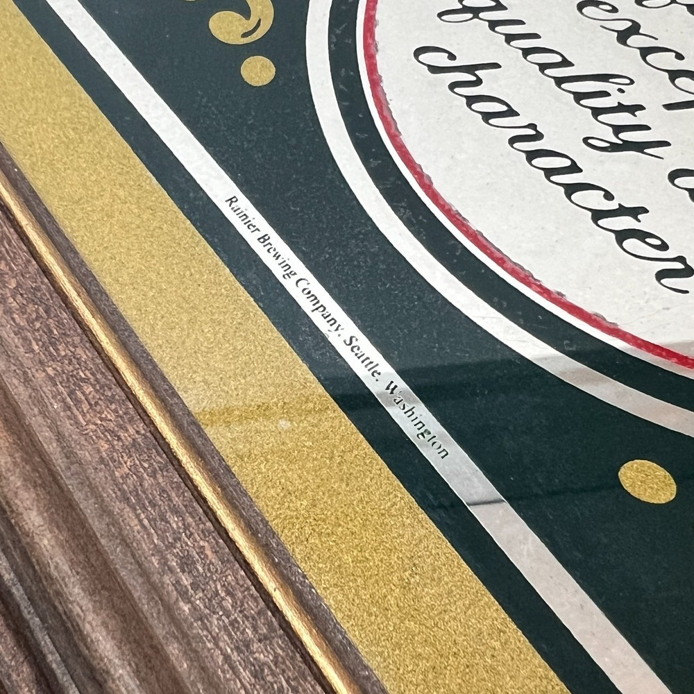 Rainier Beer Ale Mirror - American Mirror Corp