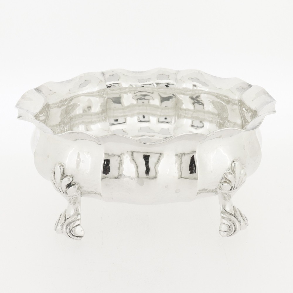 Vintage 5" Buccellati Sterling Silver Footed Bowl