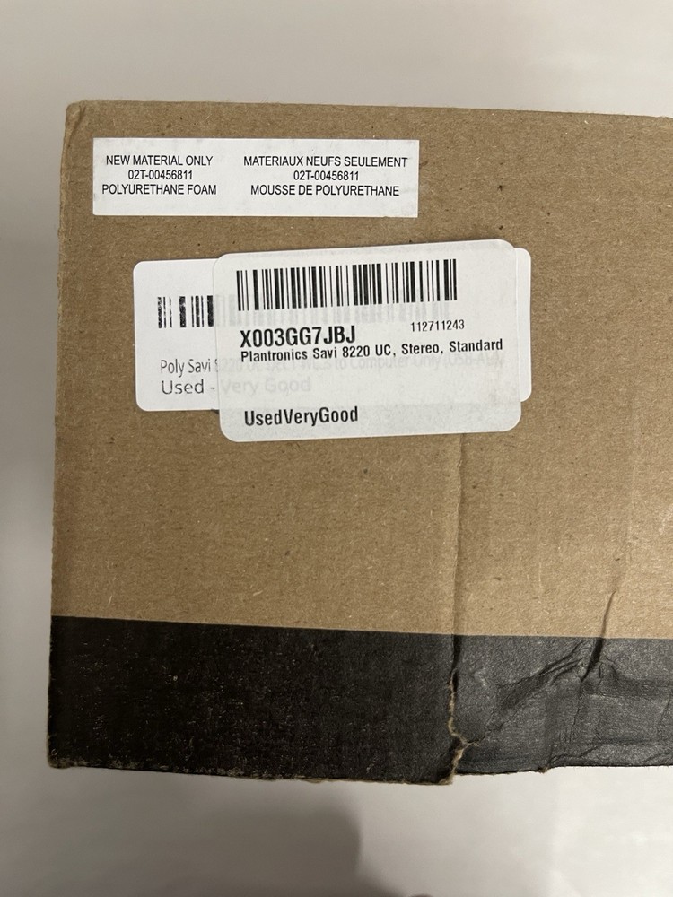 Poly Savi 8220 UC DECT Wireless Headset System- Connects to Computer Only.A2