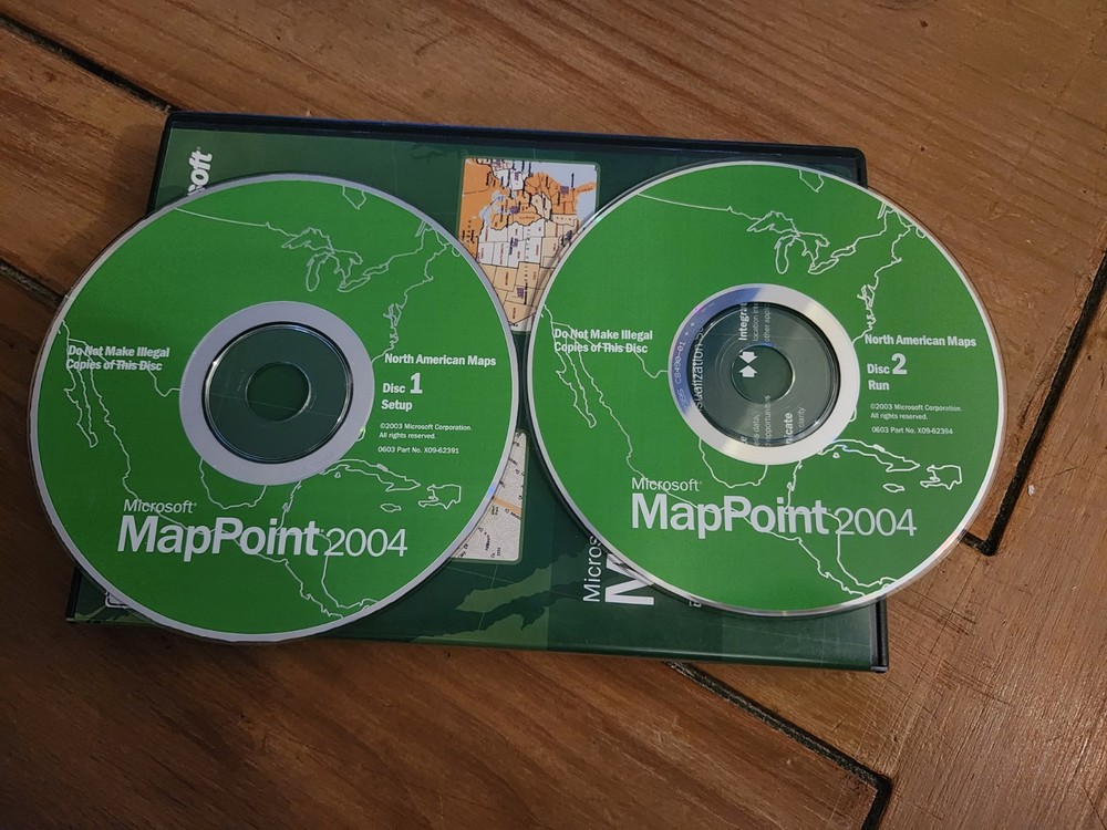 Microsoft MapPoint 2004