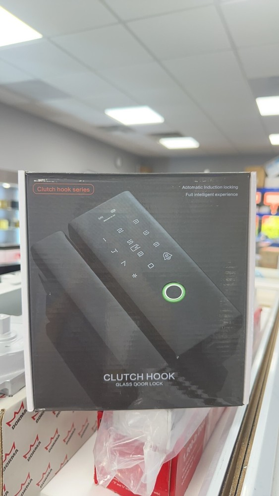 CSGLG200, APP Remote Control Smart Fingerprint Password Code Lock for Glass Door