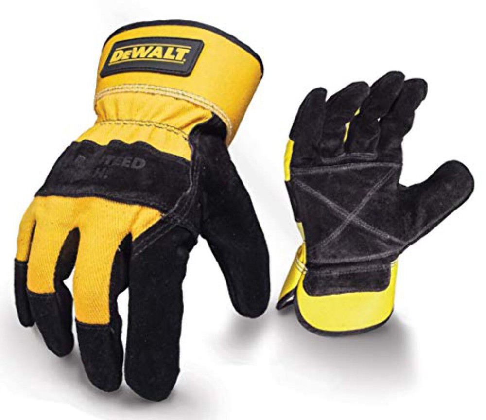 DeWALT (DPG41) Premium Split Cowhide Leather Palm Glove