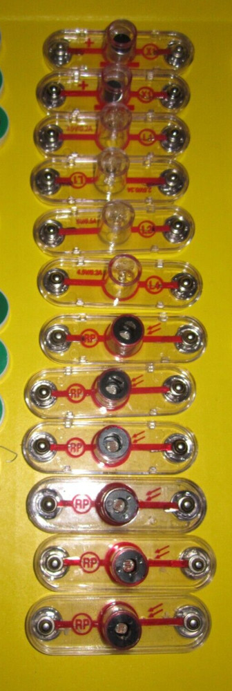 ELENCO Snap Circuits Replacement Part: COMPONENTS lot OF 53 PIECES