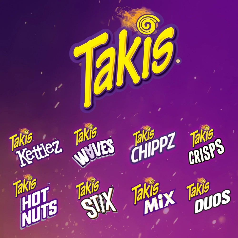Takis 18 pc / 1 oz Variety Pack, Assorted Rolled Tortilla Chips