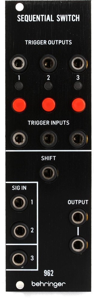 Behringer 962 Sequential Switch - Analog CV Multiplexer Eurorack Module