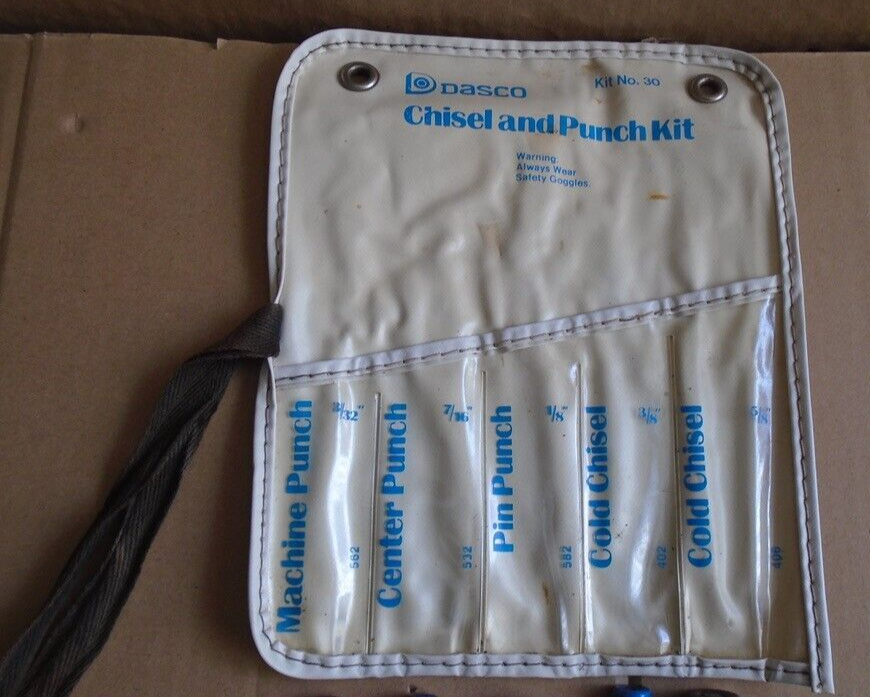 DASCO Chisel and Punch Kit No. 30 (5 Piece)