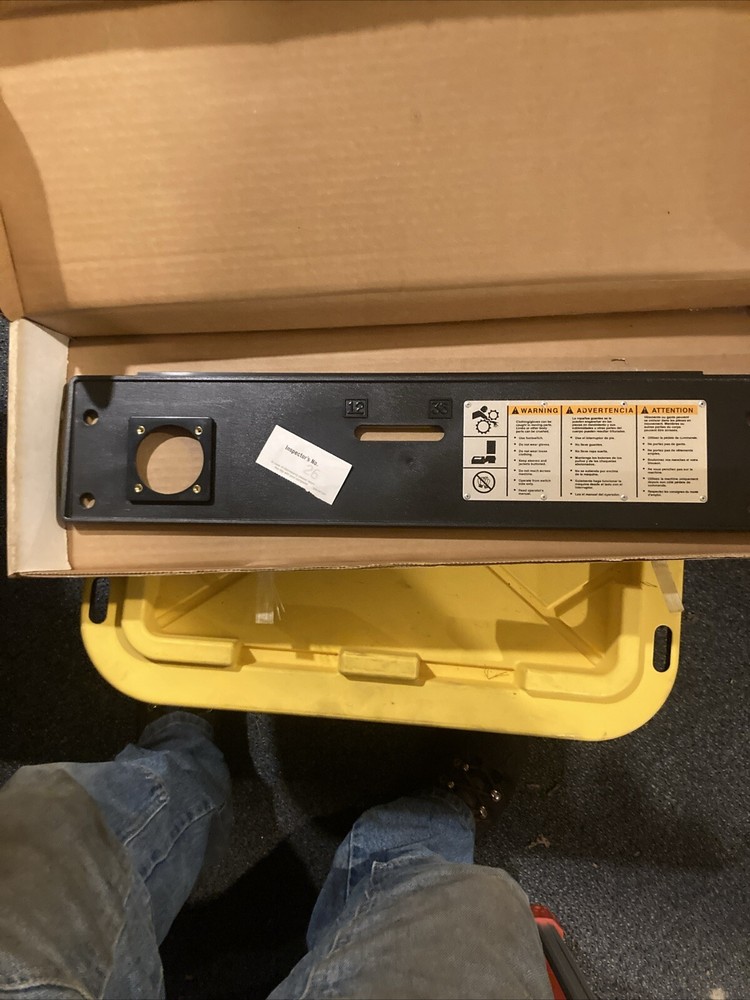 Ridgid Front Plate 1224. 59722