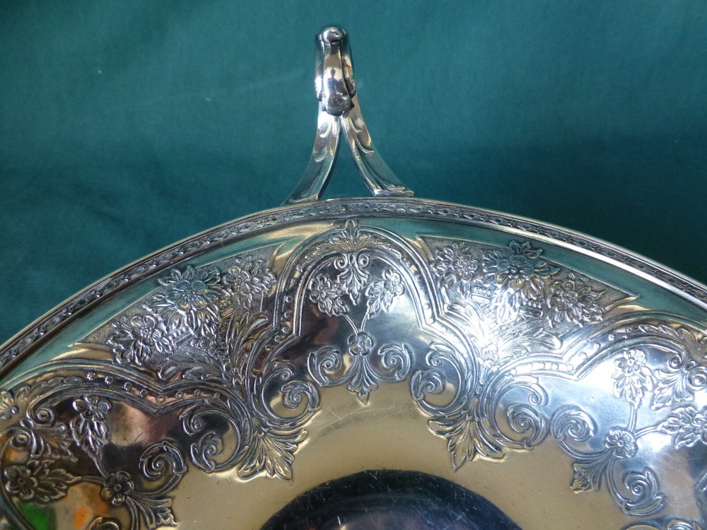 Antique Wilcox Silver Plate Two Handled Compote