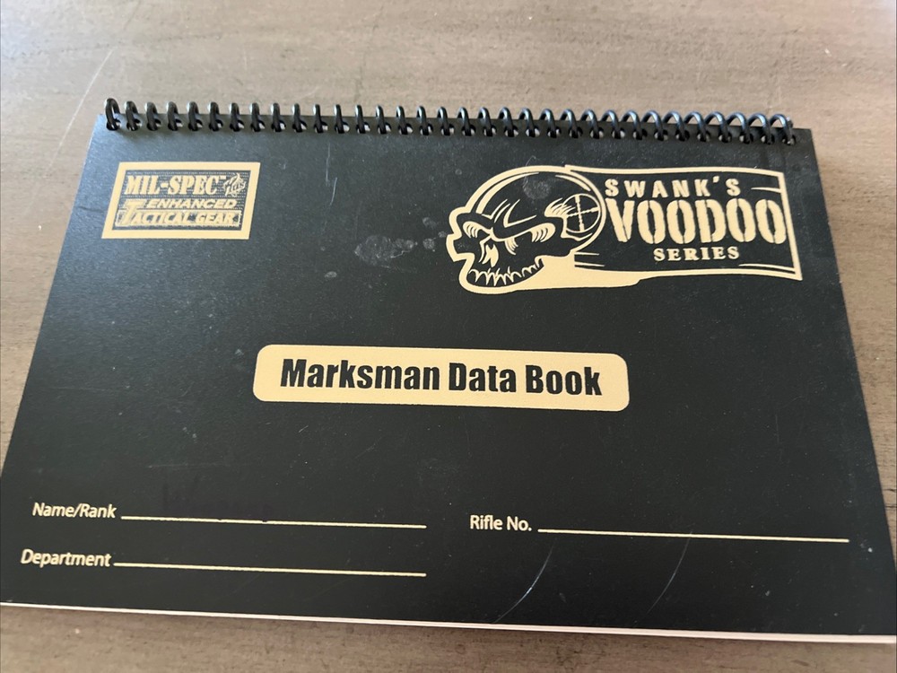 VOODOO TACTICAL Men's Marksman Data Book