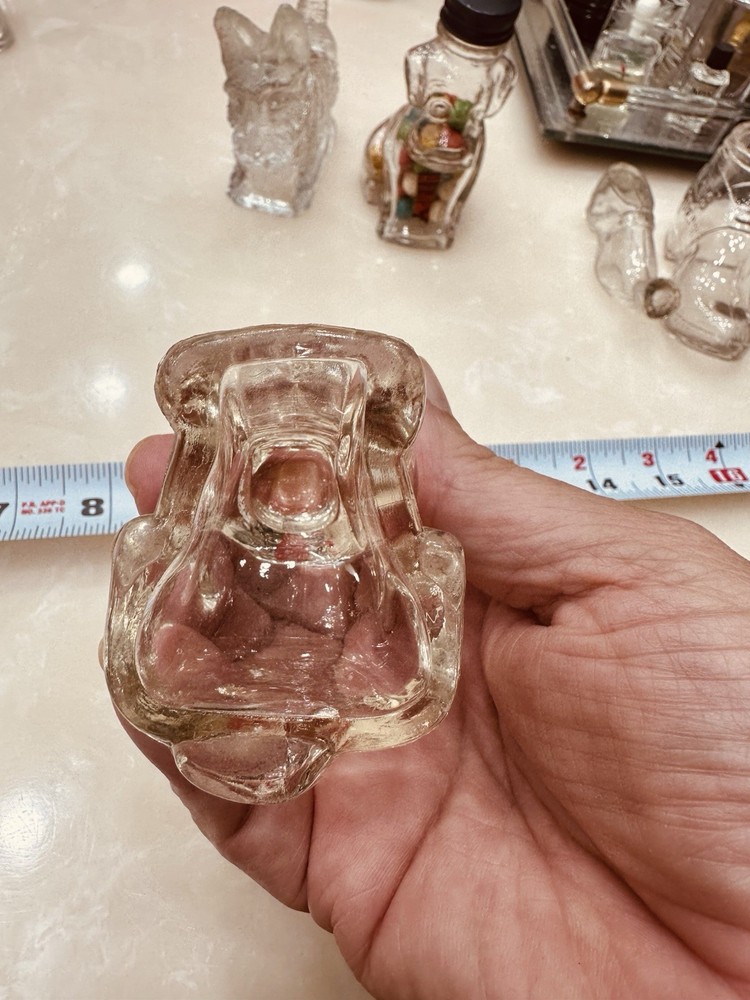 Glass Candy Containers And Book