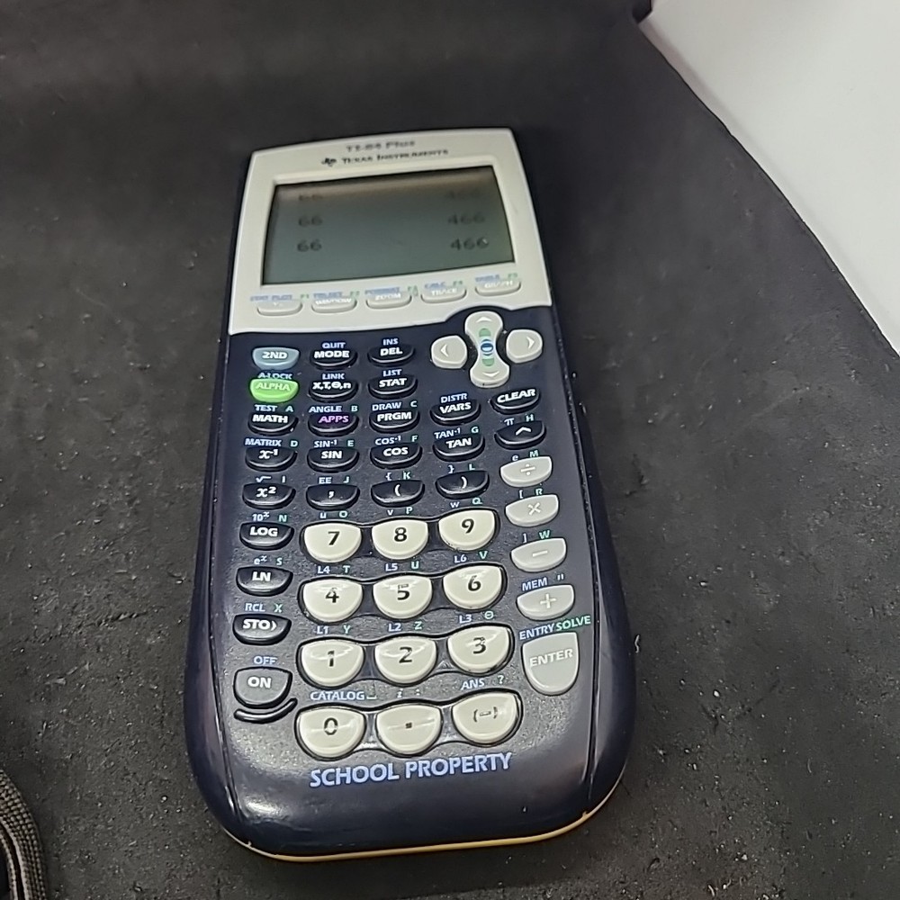 TI-84 Plus Graphing Calculator - No Covers - Tested & Working #5