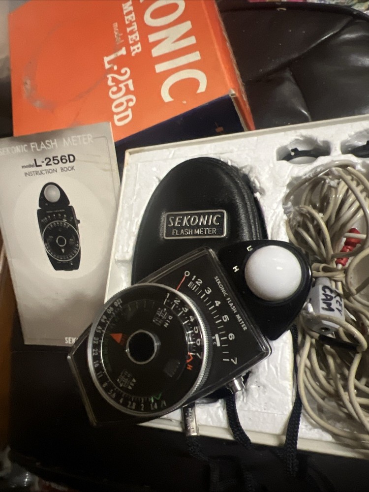 Sekonic L-256D Flash & Exposure Meter Excellent Condition, Includes All In Box