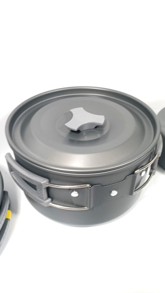 Adventuridge 5 Piece Collapsible Camping Cookware Set