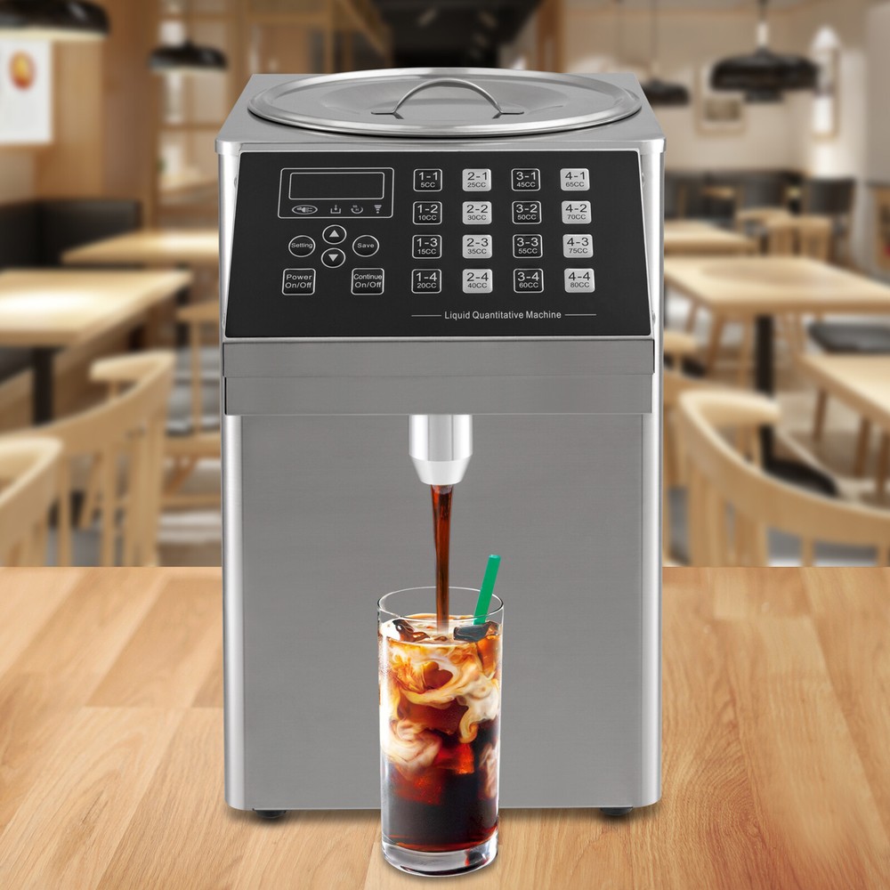 Automatic Quantitative Fructose Machine Groups Milk Fructose Tea Sugar Dispenser