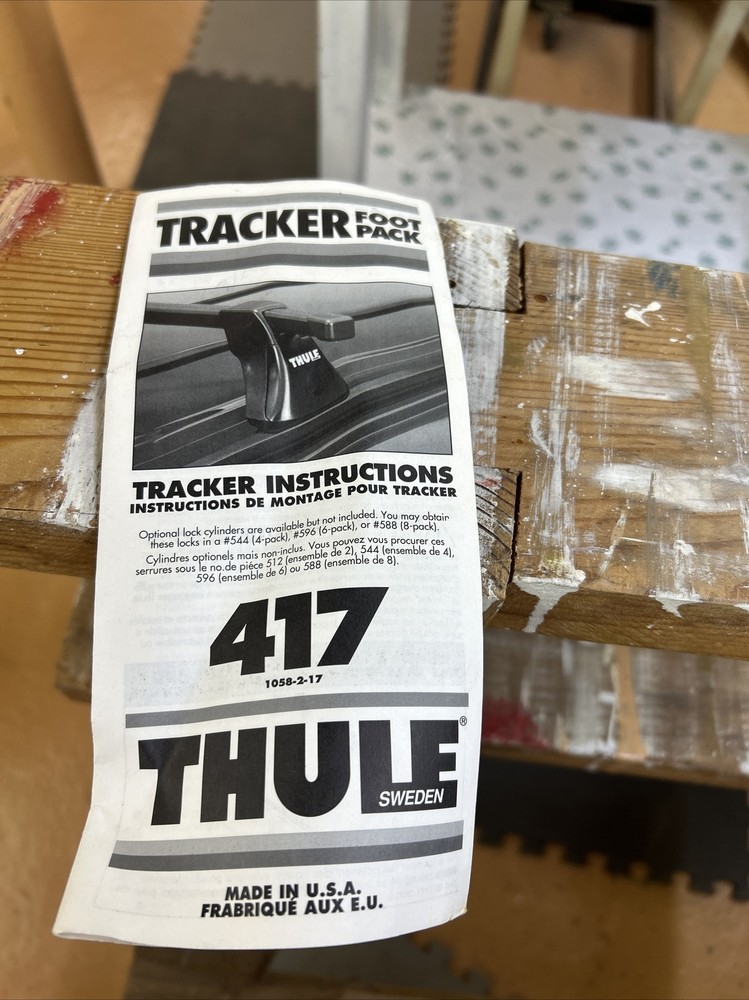 Thule 417 Ski Rack From 2000’s
