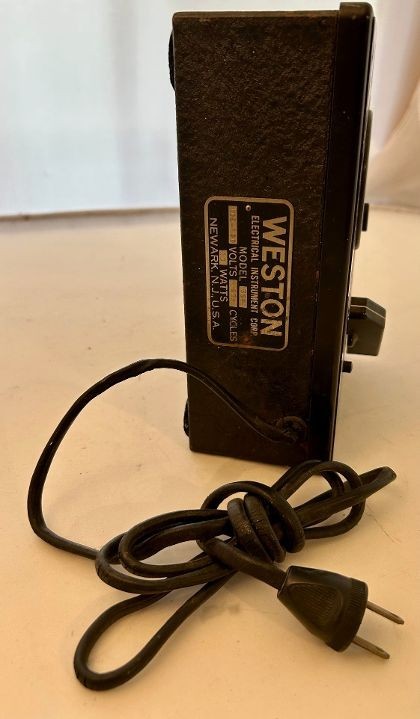 Weston Capacity Meter Model 664 * Untested * Great Display Piece * 60 Volt