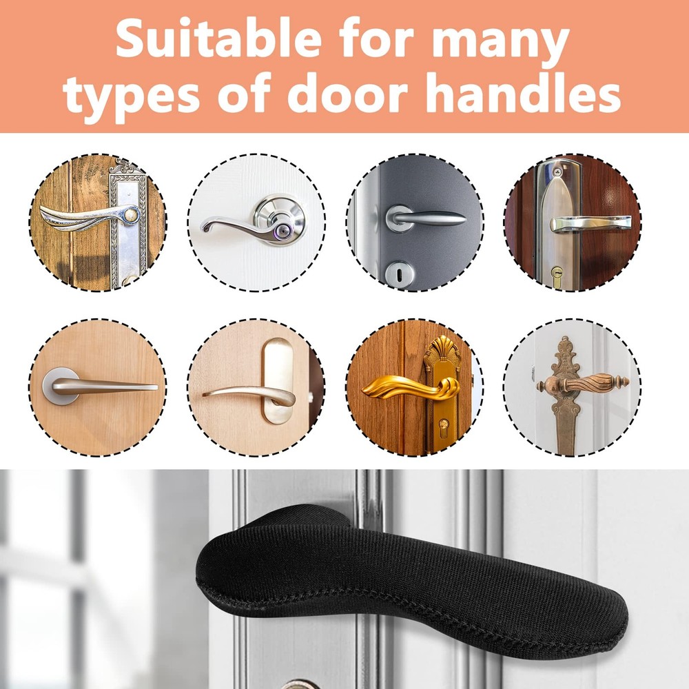 moonoom 4PCS Door Handle Covers - Anti-Scald Protector 4Pcs