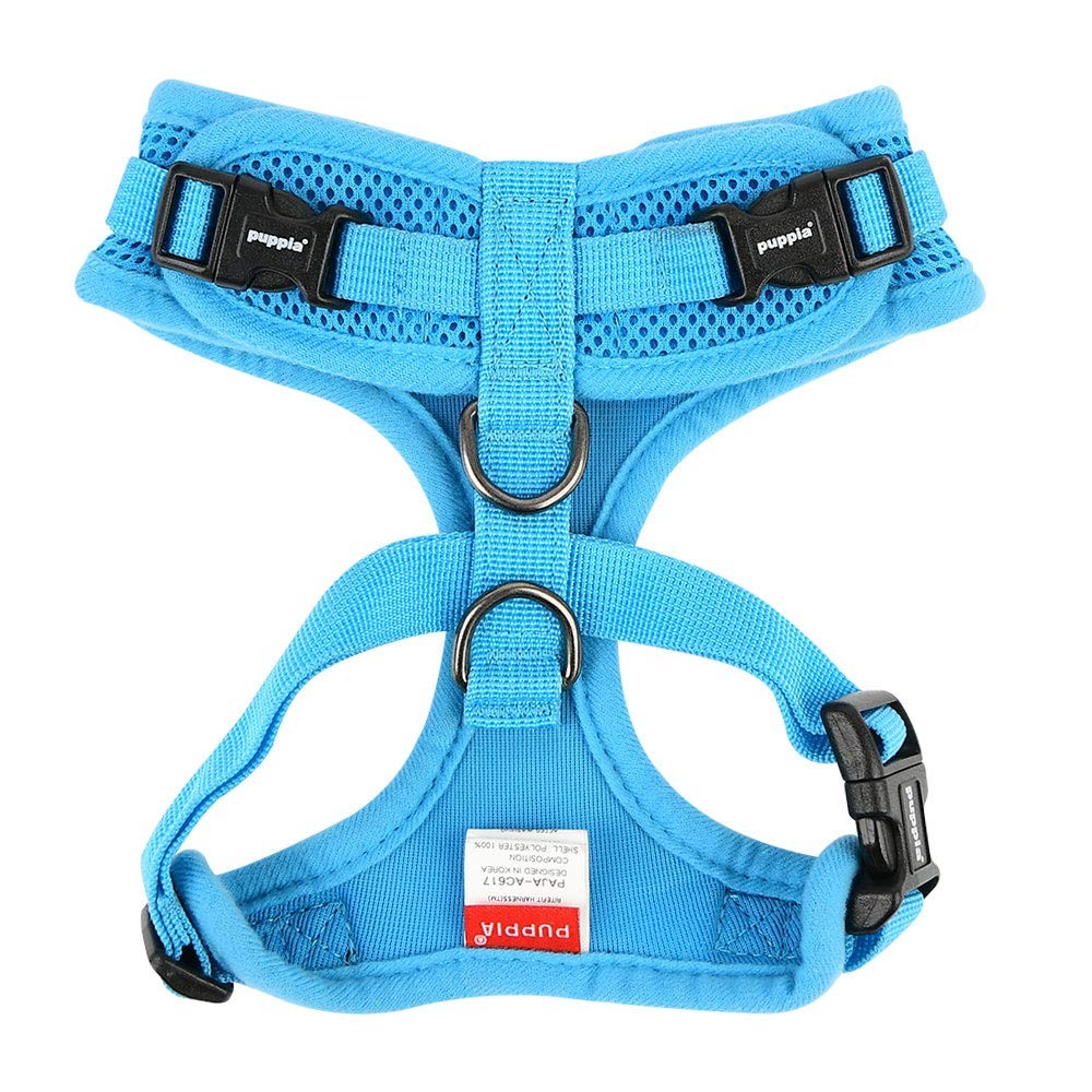 Authentic RiteFit Harness with Adjustable Neck Sky Blue Large