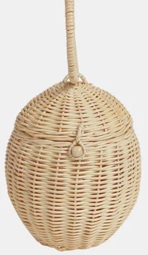 Rattan Round Egg Basket