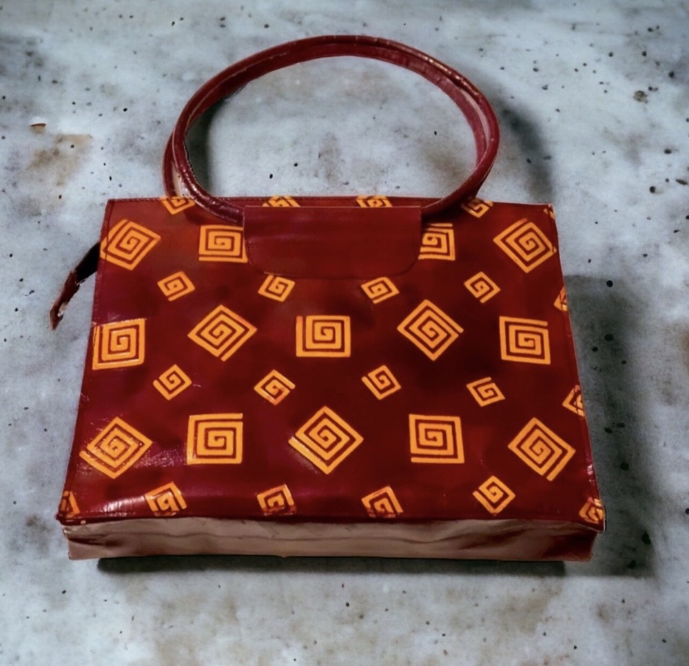 90s Vintage Bag Graphic Abstract Design