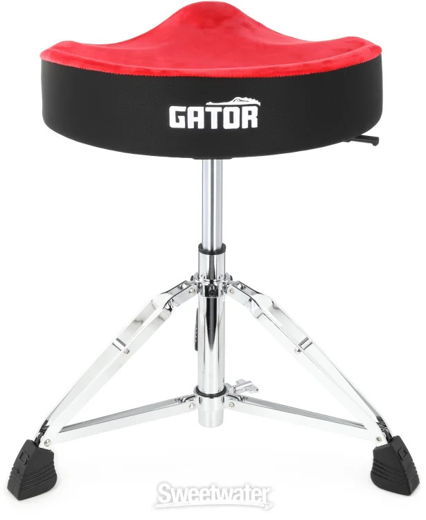 Gator Air Glide Drum Throne - Red