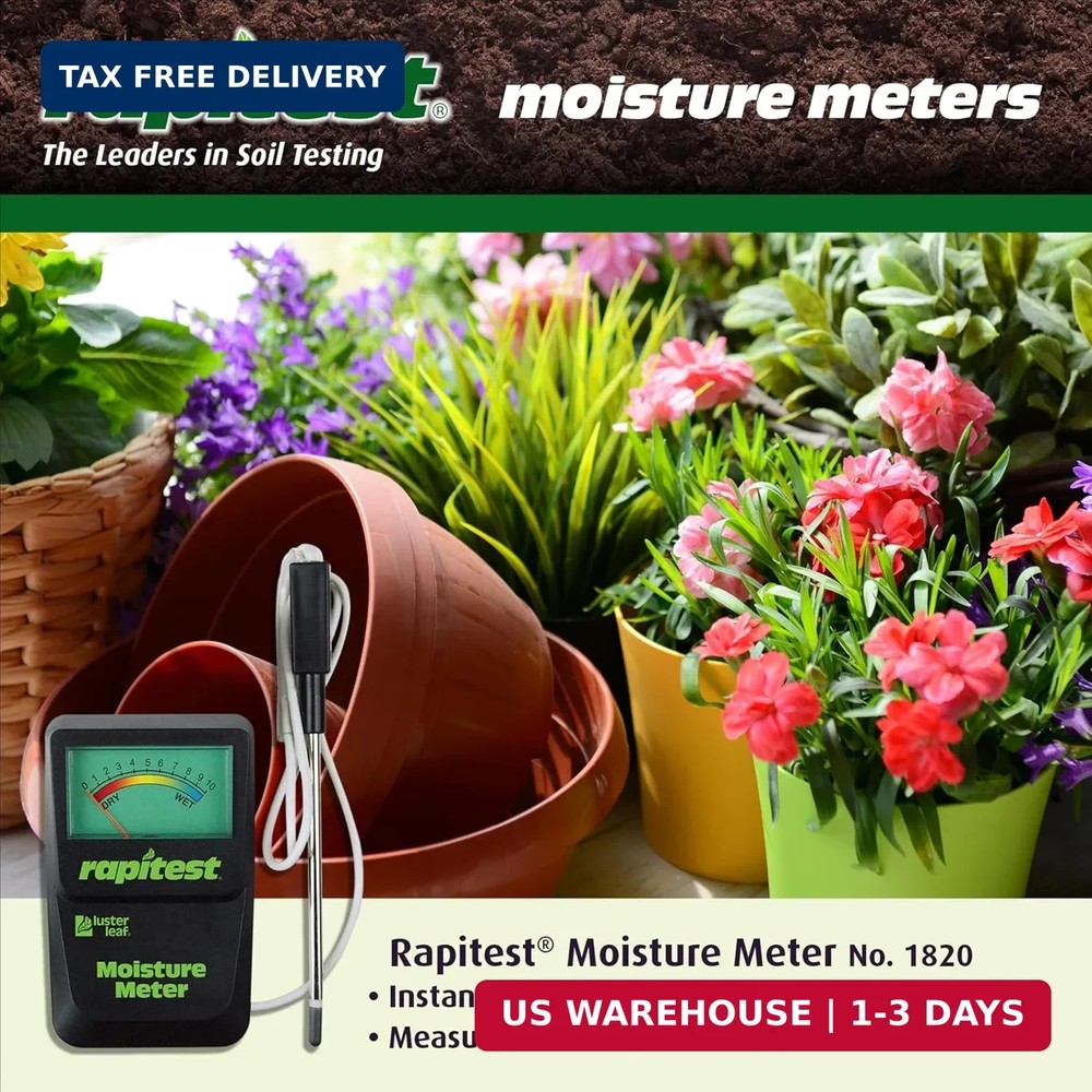 Luster Leaf 1820 Rapitest Soil Moisture Meter