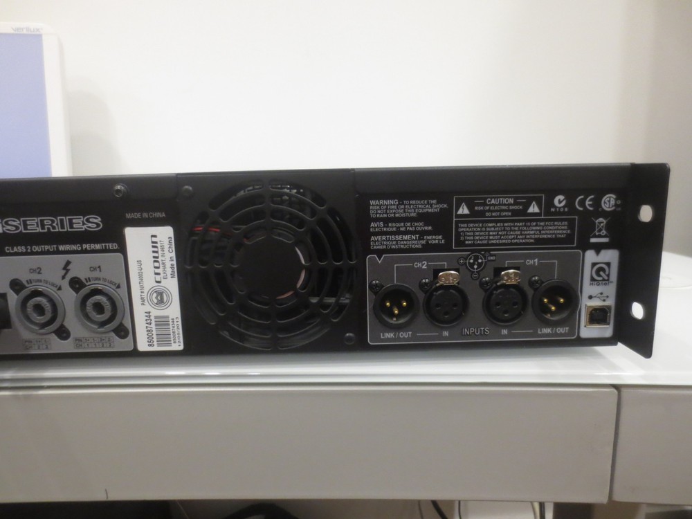 crown xti 4002 power amplifier