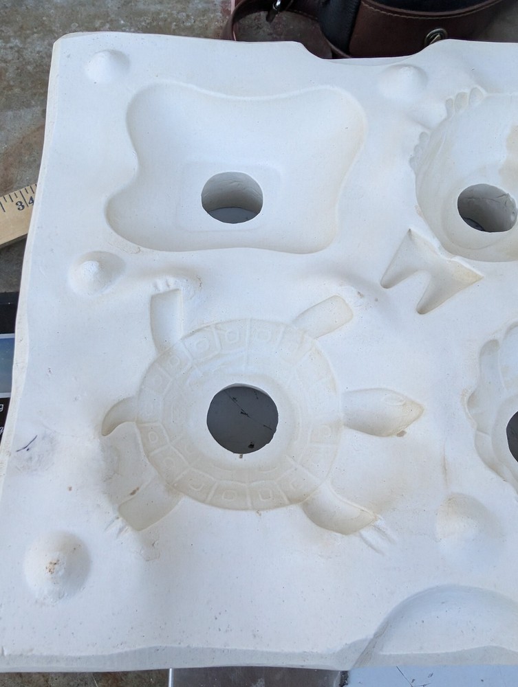 Owl Turtle Flower Vintage Slip Casting Ceramic Mold