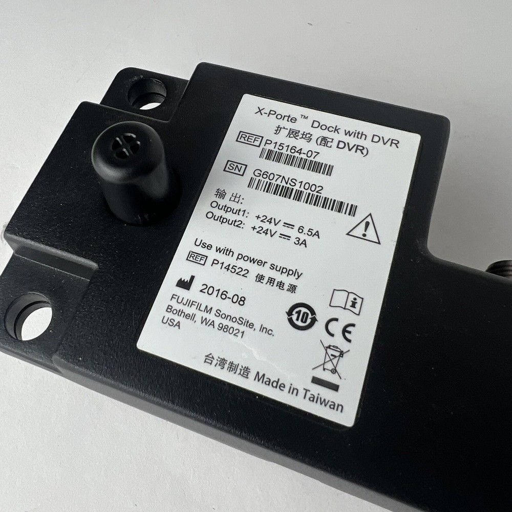 Sonosite X Porte Ultrasound Doc With DVR