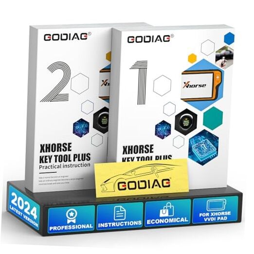 Key Fob Programming Tool Book for All Vehicles, Key Tool Plus Practical