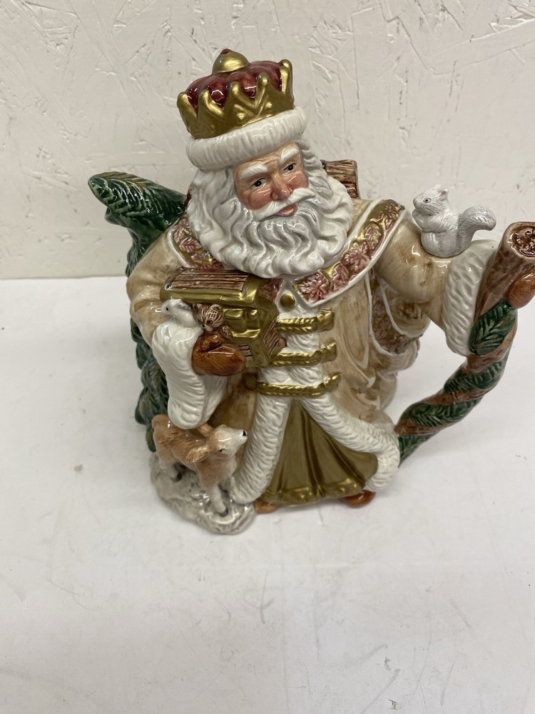 FITZ & FLOYD 1995 KING WENCESLAS 52 OZ PITCHER