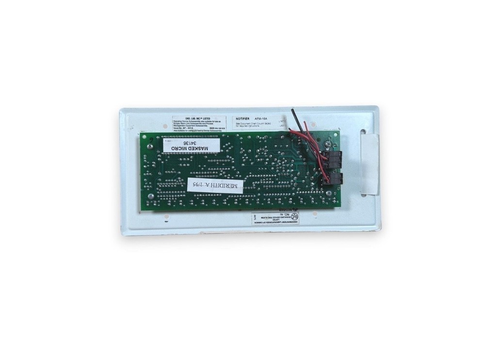 NOTIFIER AFM-16A Fire Alarm Annunciator Fixed Module