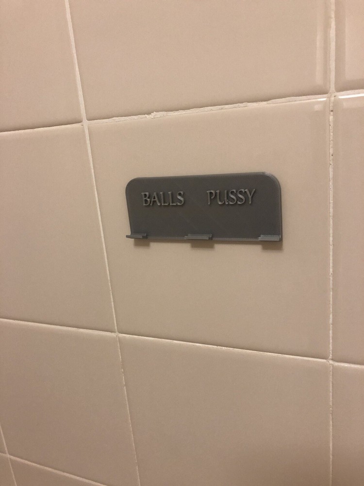 Funny Razor Holder 2 Pack Wall Mount