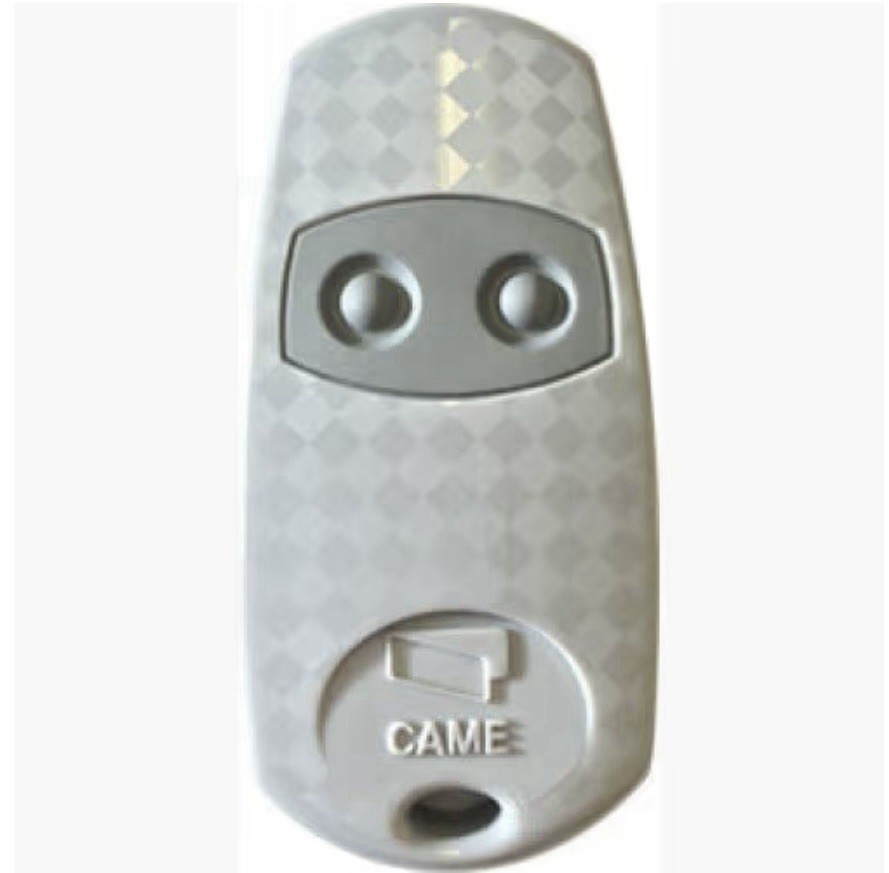 CAME 2-Button Gray Plastic Garage Door Remote Control 2 Button Remote