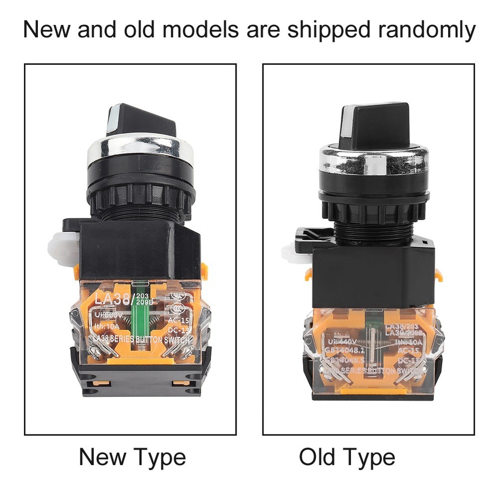 3 Position 2NO Maintained Select Selector Switch Switch LA38-20X3 NEW