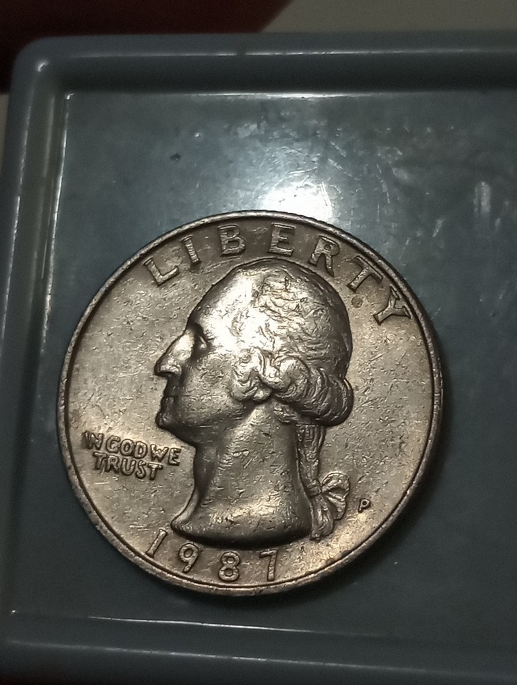 1987 P. MINT WASHINGTON QUARTER