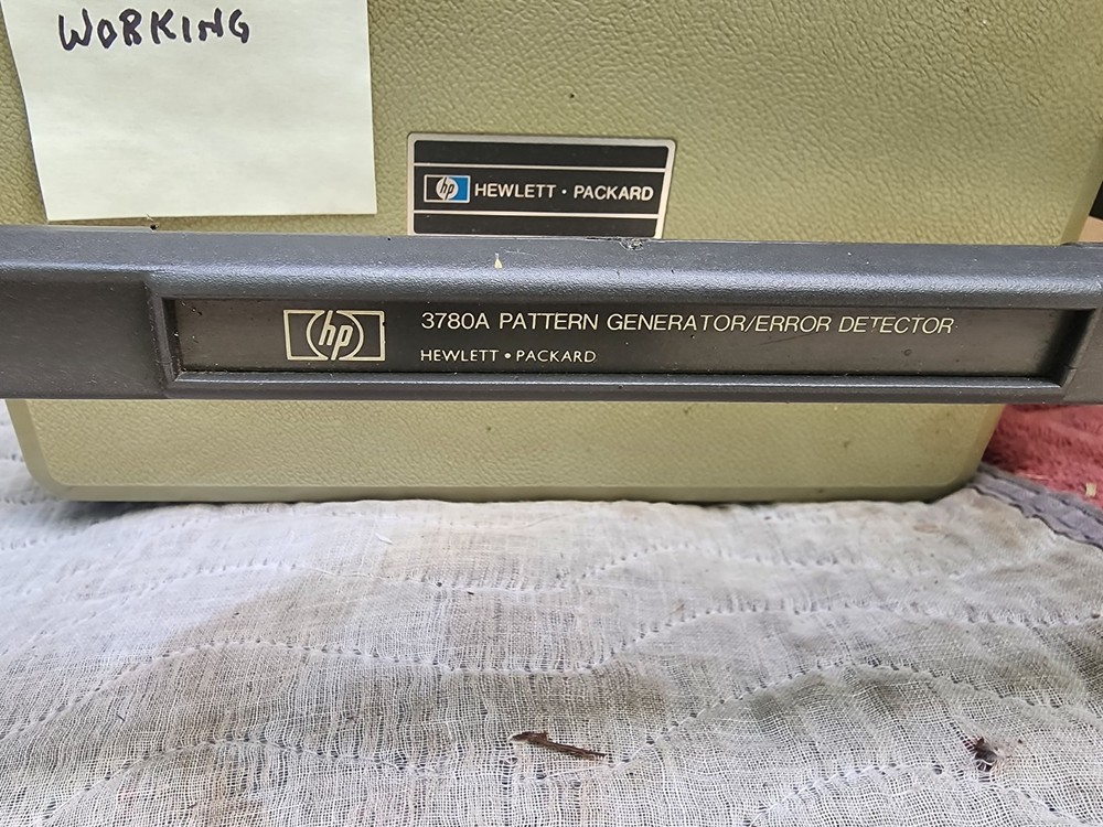 HEWLETT-PACKARD 3780A PATTERN GENERATOR/ERROR DETECTOR (OPTION 003)