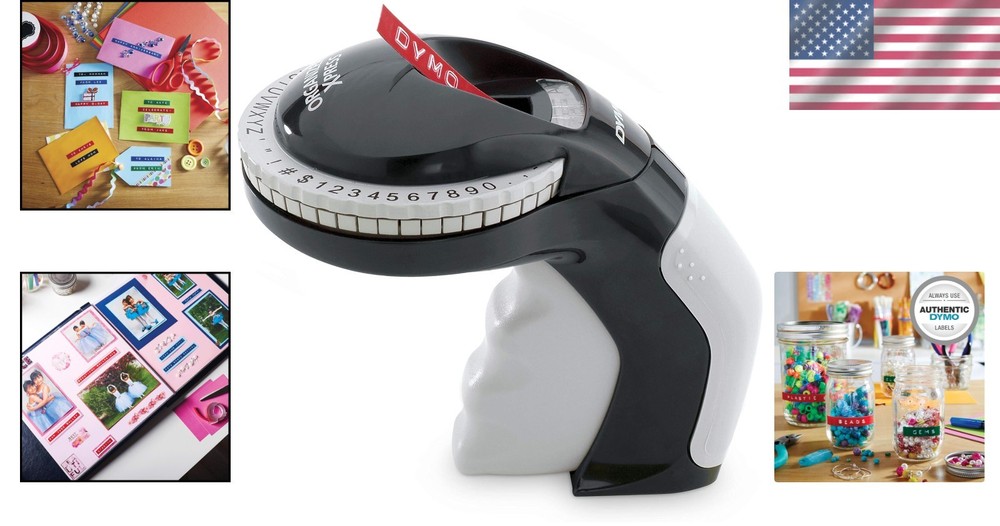 Ergonomic and Lightweight Embossing Label Maker - Perfect for Creative Labeling